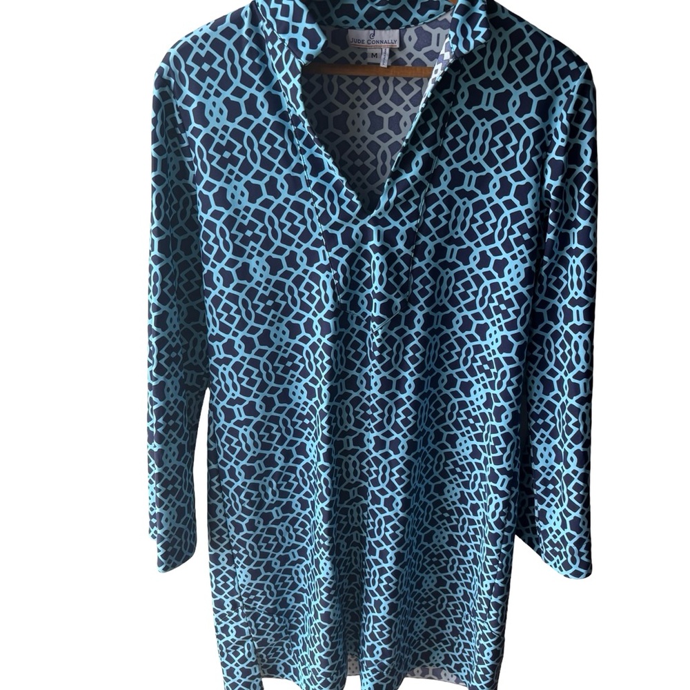 Jude Connally Dress Geometric Medium